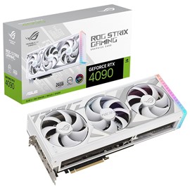 Asus ROG-STRIX-RTX4090-24G-WHITE Nvidia GeForce RTX 4090 24GB GDDR6X 384Bit Ekran Kartı