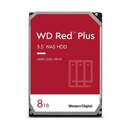 Western Digital WD80EFPX Red Plus 3.5" 8TB 256MB 5640RPM NAS Hard Disk