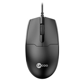 LENOVO LECOO MS101 SIYAH USB KABLOLU 1200DPI  MOUSE