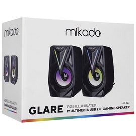 Mikado MD-S23 Glare RGB 1+1 Gaming Hoparlör