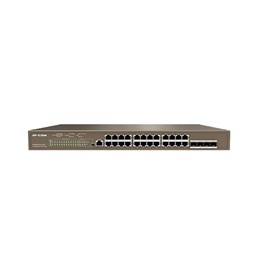 IP-COM G5328P-24-410W 24 Port Yönetilebilir PoE Switch