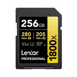 Lexar LSD1800256G-BNNNG Professional 1800x 256GB SDXC Hafıza Kartı