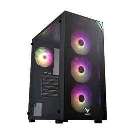 Vento VG4200S 650W 80+ Siyah Mesh Panel E-Atx Tower Kasa