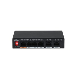 Dahua PFS3006-4ET-60 4 Port Yönetilemez Switch