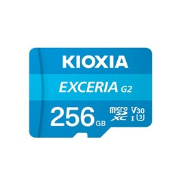 Kioxia LMEX2L256GG2 Exceria G2 256GB microSD Hafıza Kartı