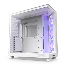 NZXT CC-H61FW-R1 H6 Flow RGB Beyaz Mid Tower Kasa (PSU YOK)