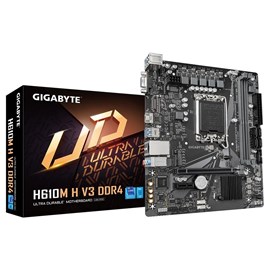 Gigabyte H610M H V3 DDR4 Intel H610 Soket 1700 Micro ATX Anakart