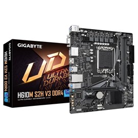 Gigabyte H610M S2H V3 DDR4 Intel H610 Soket 1700 Micro ATX Anakart