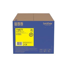 Brother TN871Y Sarı 6.500 Sayfa Toner