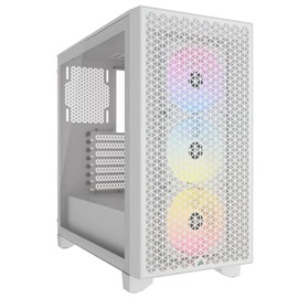 Corsair CC-9011256-WW 3000D RGB Airflow Beyaz Mid-Tower Kasa (PSU YOK)
