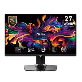 MSI MAG 271QPX QD-OLED E2 26.5" 0.03MS 240Hz WQHD Gaming Monitör