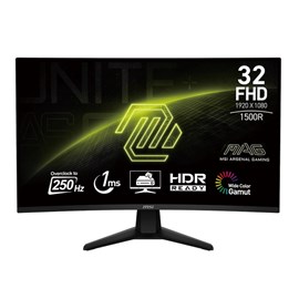 MSI MAG 32C6X 31.5" 1MS 250Hz Curved Gaming Monitör