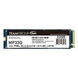 Team TM8FF2512G0C101 512GB M.2 NVMe SSD Disk