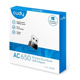 Cudy WU650 AC650 Wi-Fi Nano USB Adaptör