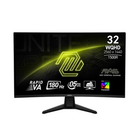 MSI MAG 32CQ6F 31.5" 0.5MS 180Hz WQHD Curved Gaming Monitör