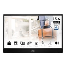 MSI PRO MP161 E2U 15.6" 4MS 60Hz Full HD IPS Taşınabilir Monitör