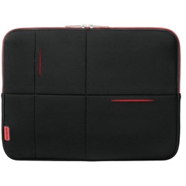 Samsonite U37-39-007 Airglow 14.1" Siyah/Kırmızı Notebook Kılıfı