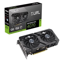 Asus DUAL-RTX4070-O12GD6-EVO Nvidia GeForce RTX 4070 12GB GDDR6 192Bit Ekran Kartı