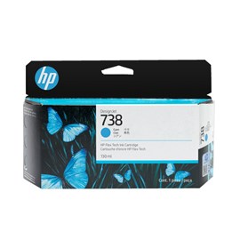 HP 498N5A DesignJet 738 Mavi 130 ml Mürekkep Kartuşu