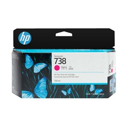 HP 498N6A DesignJet 738 Macenta 130 ml Mürekkep Kartuşu