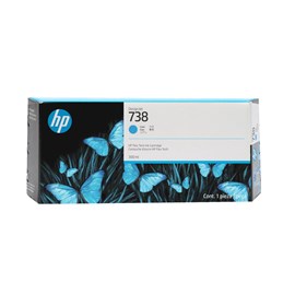 HP 676M6A DesignJet 738 Mavi 300 ml Mürekkep Kartuşu