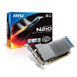 MSI N210-MD1GD3H/LP Nvidia GeForce 210 1GB DDR3 64Bit Ekran Kartı