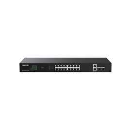 TENDA TEG1120P-16-250W 16 Port 10/100/1000 POE 2 SFP 250W Yönetilemez Rack Mount Switch