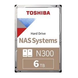 TOSHIBA N300 6TB 3.5" 7200RPM SATA 512MB MN10ADA600S NAS Disk