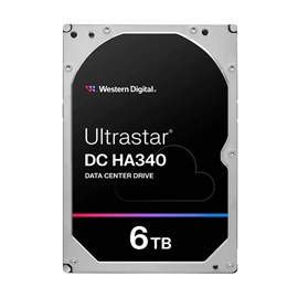 WD Ultrastar DC HA340 Enterprise 6TB 3.5" 7200RPM 256MB WUS721206BLE6L4 Data Center NAS Diski