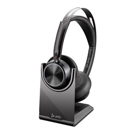 Poly Voyager Focus 2 77Y86AA Mikrofonlu Stereo Kulaklık + Stand