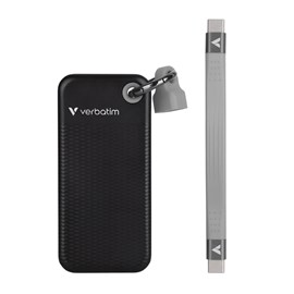 Verbatim 32190 Pocket Siyah/Gri 1TB Taşınabilir SSD Disk