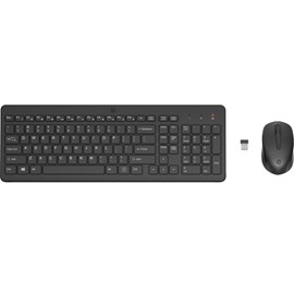 HP 330 (2V9E6AA) Siyah Q İngilizce Kablosuz Klavye Mouse Set