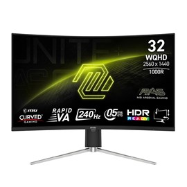 MSI MAG 325CQRXF E2 31.5" 0.5MS 240Hz WQHD Curved Gaming Monitör