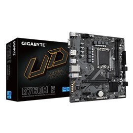 Gigabyte B760M E DDR5 Intel B760 Soket 1700 Micro ATX Anakart