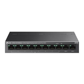 Tp-Link LS1210P 8 Port 10/100 (2xGigabit) Switch