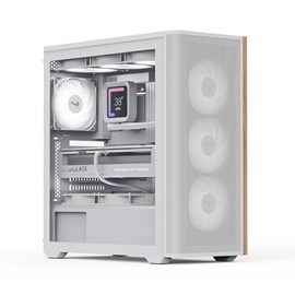 Aerocool D501A Type-C A-RGB (AE-D501A-WH) ATX Beyaz Kasa (PSU Yok)