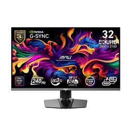 MSI MPG 322URX QD-OLED 31.5" 0.03MS 240Hz UHD Gaming Monitör