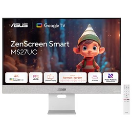 Asus MS27UC ZenScreen Smart 27" 5MS 60Hz UHD IPS Monitör