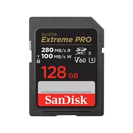 SANDISK Extreme Pro 128GB V60 UHS-II SDXC (SDSDXEP-128G-GN4IN) Hafıza Kartı