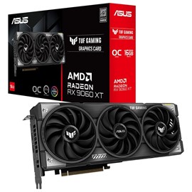 Asus TUF-RX9060XT-O16G-GAMING AMD Radeon RX 9060 XT 16GB GDDR6 128Bit Ekran Kartı