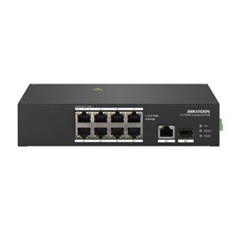 Hikvision DS-3T0310HP 8 Port Yönetilemez POE Switch