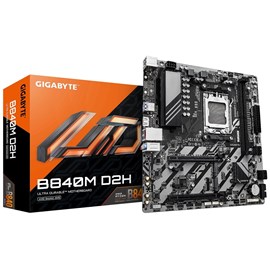 GIGABYTE B840M D2H DDR5 Soket AM5 M.2 HDMI USB3.2 mATX Anakart