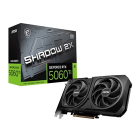 MSI GEFORCE RTX 5060 TI 16G SHADOW 2X OC PLUS 16GB GDDR7 128Bit Ekran Kartı