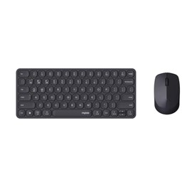RAPOO 9010M Kablosuz Q Siyah Klavye Mouse Set