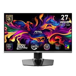 MSI MAG 272QP QD-OLED X50 26.5" 0.03MS 500Hz WQHD Gaming Monitör