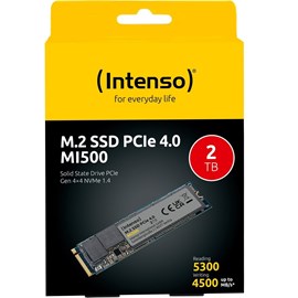INTENSO 2TB MI500 3836470 5300/4500MB/s PCI Express Gen 4×4 NVME SSD Disk