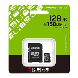 Kingston Canvas Select Plus 128GB MicroSD Class 10 UHS-I U1/U3 SDCS3/128GB Hafıza Kartı