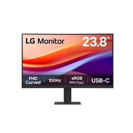 LG 23.8" 24U421A-B 1920x1080 FHD 5MS 100Hz USB-C Curved Monitör