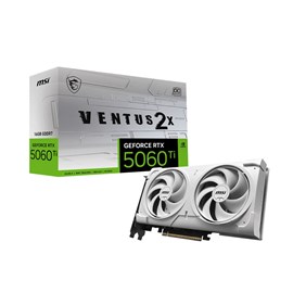 MSI GEFORCE RTX 5060 TI 16G VENTUS 2X OC WHITE PLUS 16GB GDDR7 128Bit Ekran Kartı