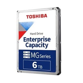 TOSHIBA 6TB 3.5" 7200RPM SATA 7/24 MG10ADA600E 512MB Enterprise Güvenlik Diski